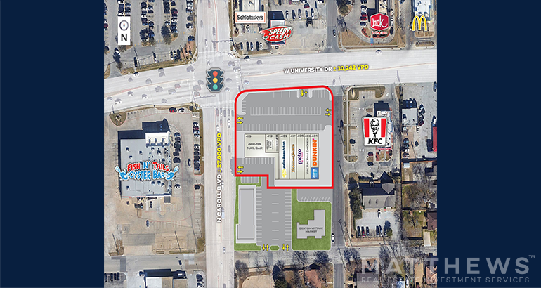 More Photos Of 401-415 W University Dr, Denton Storefront For Lease