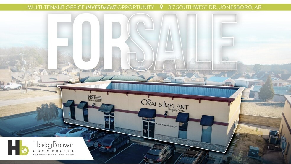 Primary Photo Of 317 Southwest Dr, Jonesboro Medical For Sale