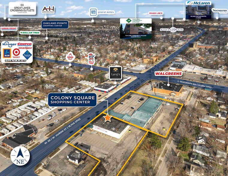 More Photos Of 931-981 W Huron St, Waterford Freestanding For Sale