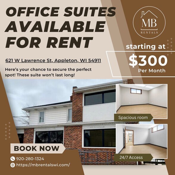 Primary Photo Of 621 W Lawrence St, Appleton Office For Lease