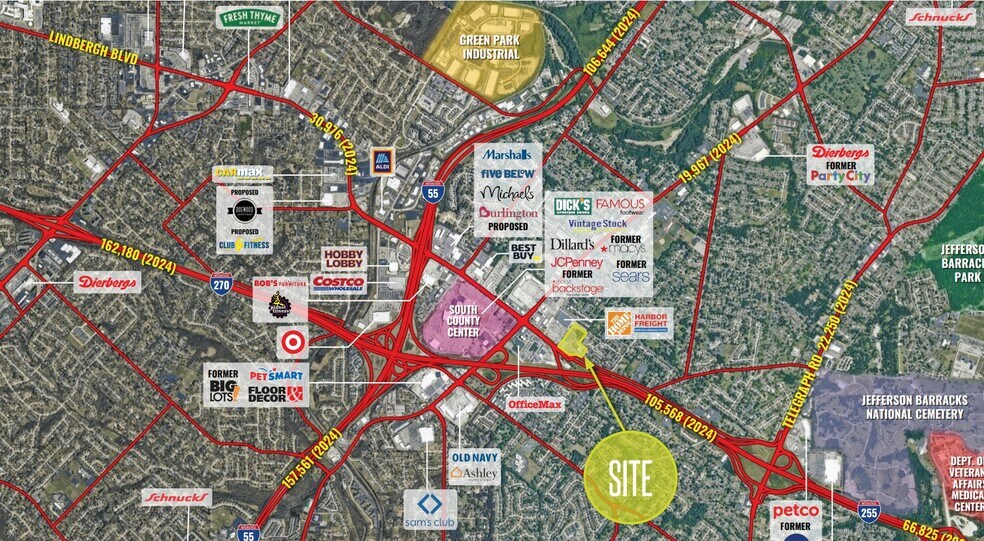 More Photos Of 7525-7535 S Lindbergh Blvd, Saint Louis Freestanding For Lease