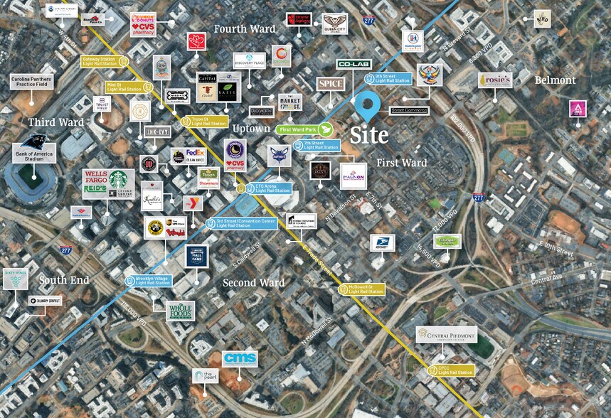 More Photos Of 528 N Brevard St, Charlotte Storefront Retail Office For Lease