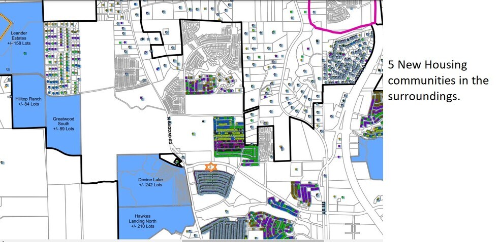 More Photos Of San Gabriel Pky @ Bagdad Road, Leander Land For Sale