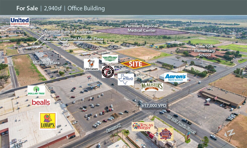 Primary Photo Of 103 NE Avenue L, Andrews Office For Sale