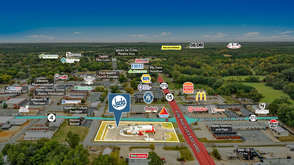 More Photos Of 200 S City Ave, Ripley Restaurant For Sale