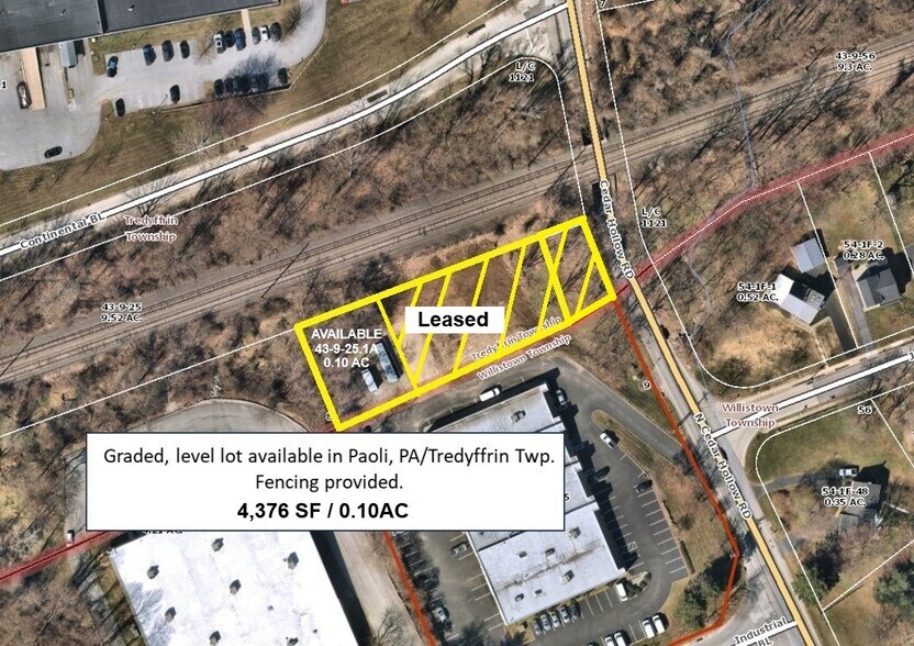 More Photos Of 37 N Industrial Blvd, Paoli Land For Lease