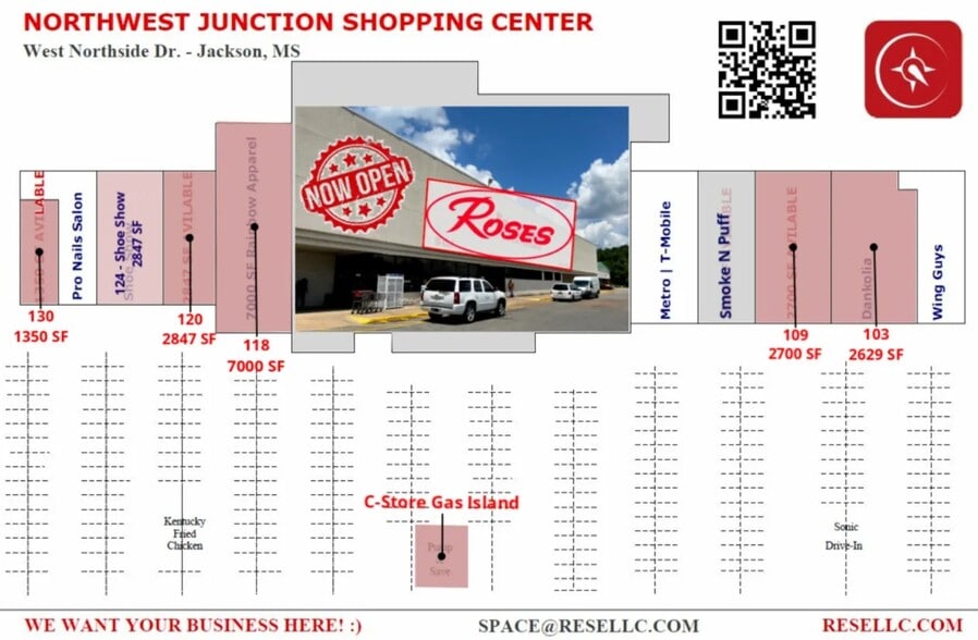 More Photos Of 3188-3318 W Northside Dr, Jackson Storefront For Sale