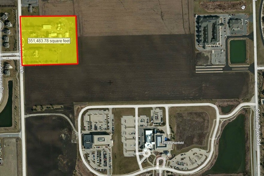 Primary Photo Of 12445 S 248th Ave, Plainfield Land For Sale