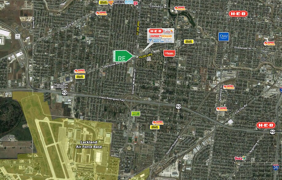 More Photos Of 941 S General McMullen Dr, San Antonio Storefront For Lease