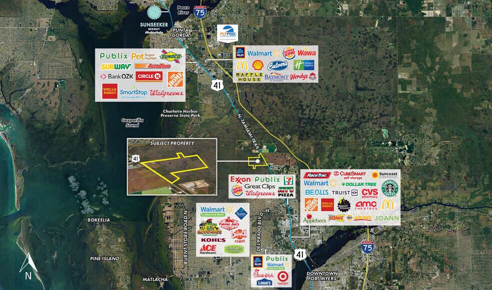 More Photos Of 16901 Tamiami Trl, Punta Gorda Land For Sale