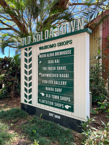 More Photos Of 5392 Koloa Rd, Koloa Storefront Retail Office For Lease