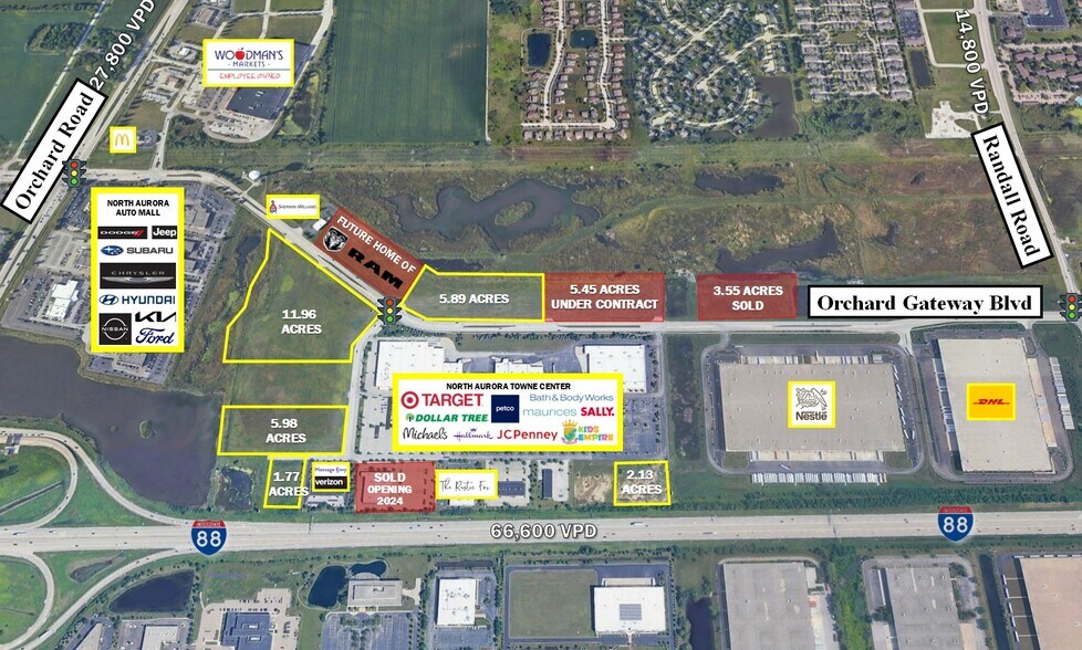 More Photos Of Orchard Gateway Boulevard, North Aurora Land For Sale