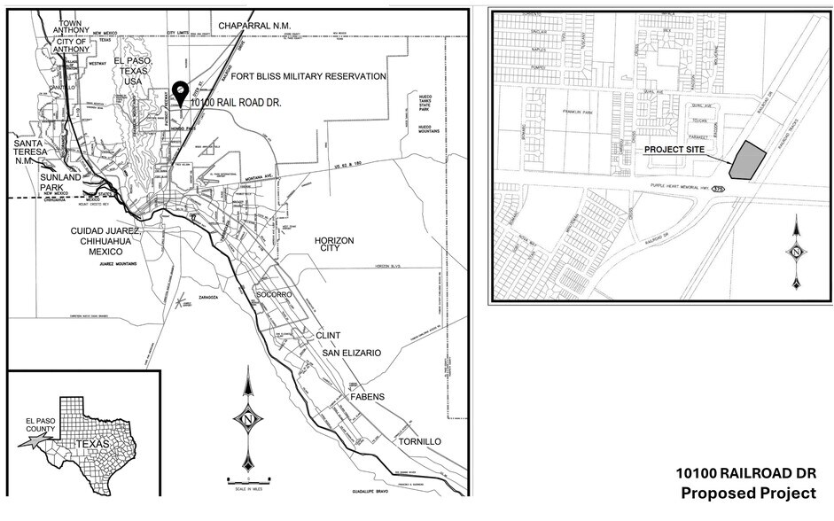 More Photos Of 10100 Railroad Dr., El Paso Warehouse For Sale