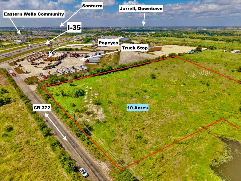 More Photos Of 13745 IH 35 Service Road, Jarrell Land For Sale