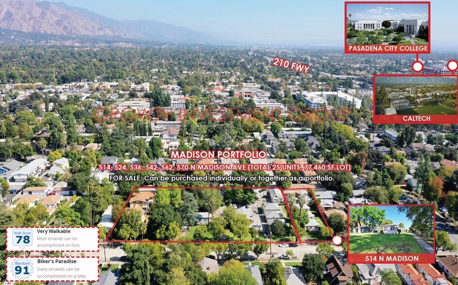 More Photos Of 514 N Madison Ave, Pasadena Apartments For Sale