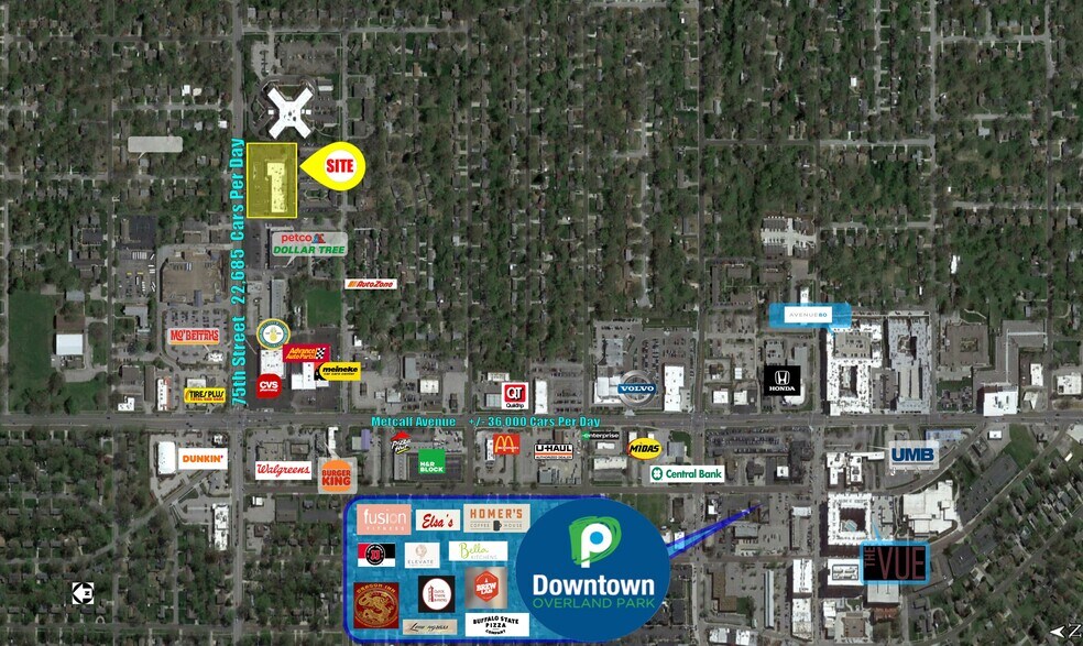 More Photos Of 6701-6743 W 75th St, Overland Park General Retail For Sale