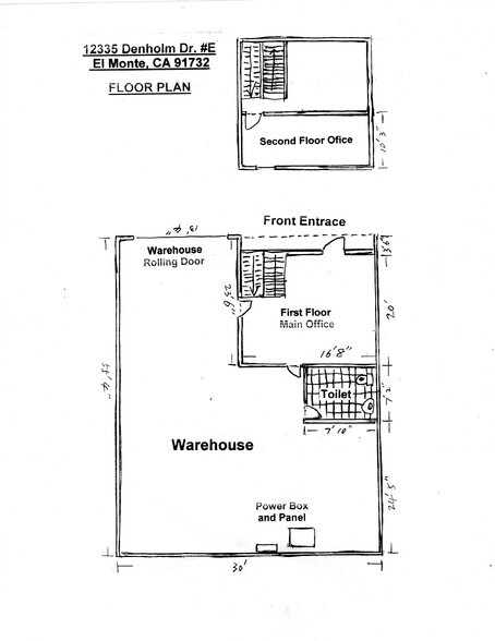 More Photos Of 12335 Denholm Dr, El Monte Warehouse For Lease