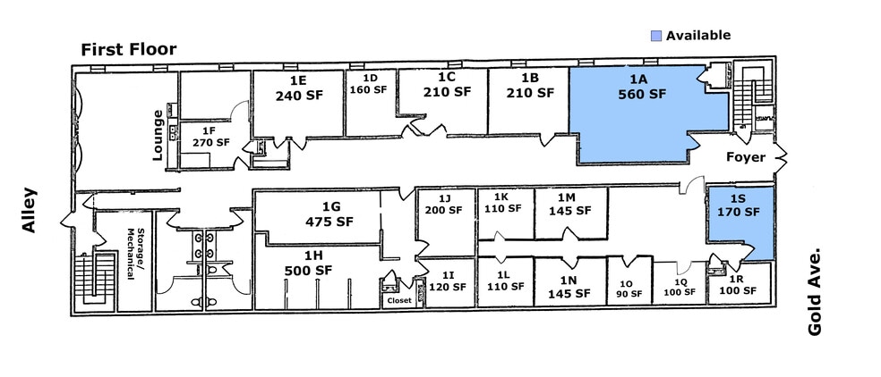More Photos Of 609 Gold Ave SW, Albuquerque Office For Lease