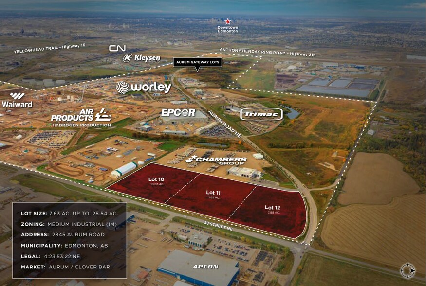 Primary Photo Of Aurum Rd NE, Edmonton Land For Sale