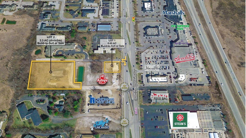 Primary Photo Of 10865-10911 N Port Washington Rd, Mequon Land For Lease