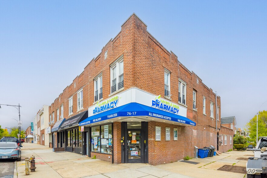 Primary Photo Of 76-17 Myrtle Ave, Ridgewood Storefront Retail Residential For Sale