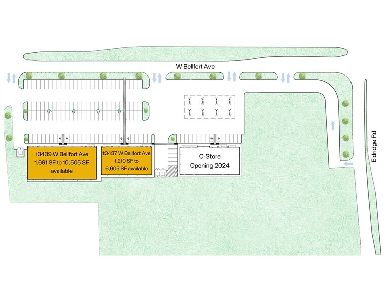 More Photos Of 13437 W Bellfort Ave, Sugar Land Storefront Retail Office For Lease