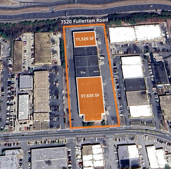 More Photos Of 7520-7522 Fullerton Rd, Springfield Industrial For Lease