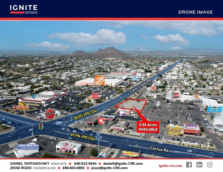 More Photos Of NEC Cave Creek Rd @ Cactus Rd, Phoenix Land For Lease