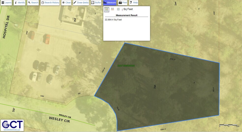 More Photos Of 0 Wesley Cir, Hattiesburg Land For Sale