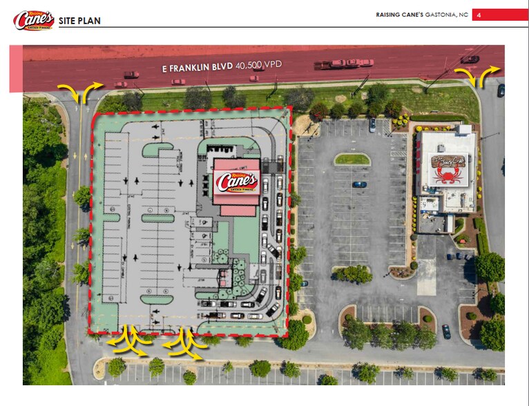 More Photos Of 3638 E Franklin Blvd, Gastonia Restaurant For Sale