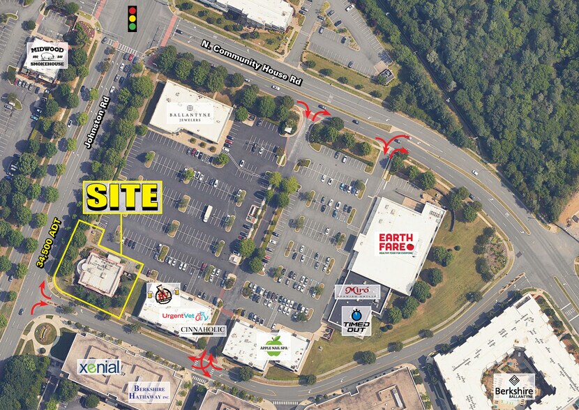 More Photos Of 3415 Toringdon Way, Charlotte Restaurant For Lease