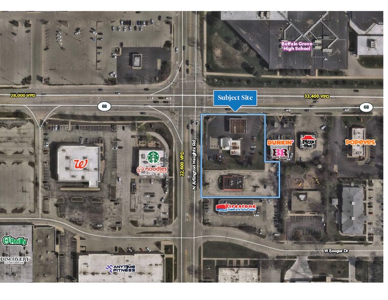 More Photos Of 115 W Dundee Rd, Arlington Heights Land For Lease