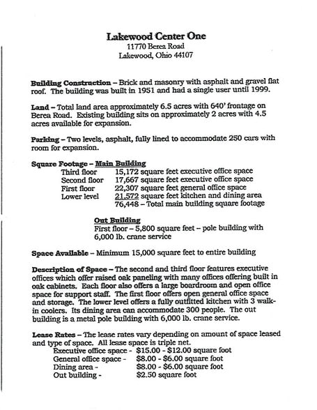 More Photos Of 11770 Berea Rd, Lakewood Office For Sale