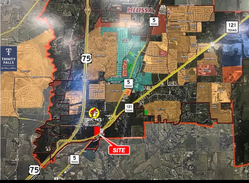 More Photos Of 1111 Sam Rayburn Hwy, Melissa Land For Lease