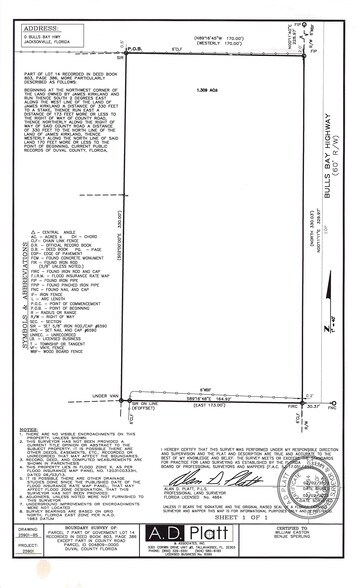 More Photos Of 0 Bulls Bay Highway, Jacksonville Land For Lease
