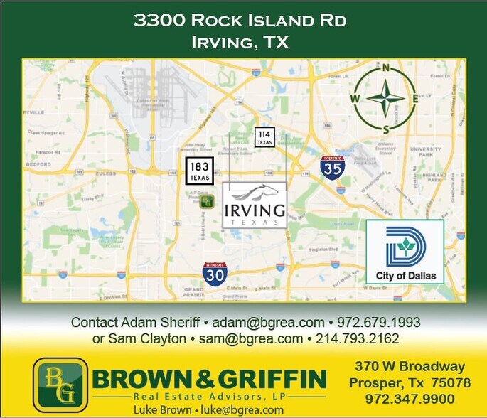 More Photos Of 3300 Rock Island Rd, Irving Research And Development For Sale