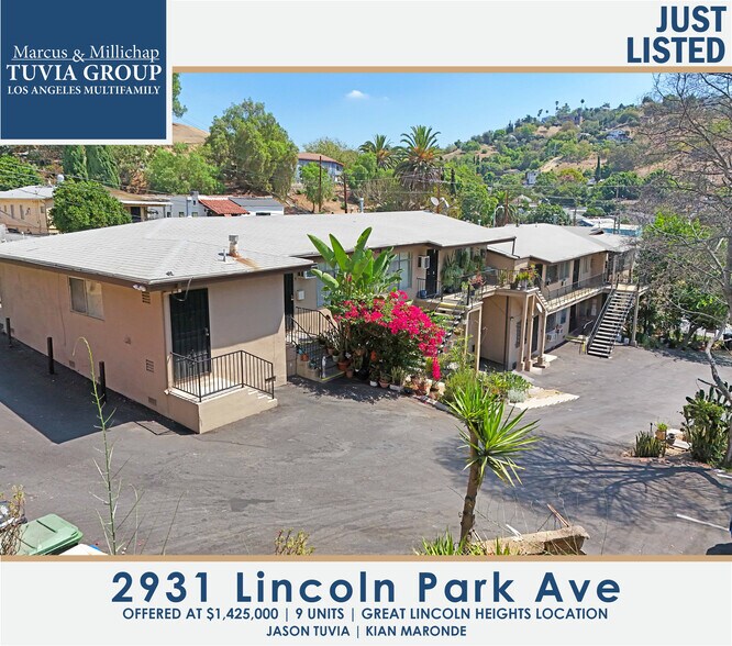 Primary Photo Of 2931 Lincoln Park Ave, Los Angeles Apartments For Sale