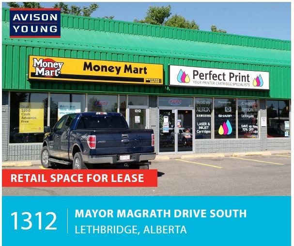 Primary Photo Of 1300-1358 Mayor Magrath Dr S, Lethbridge Storefront For Lease