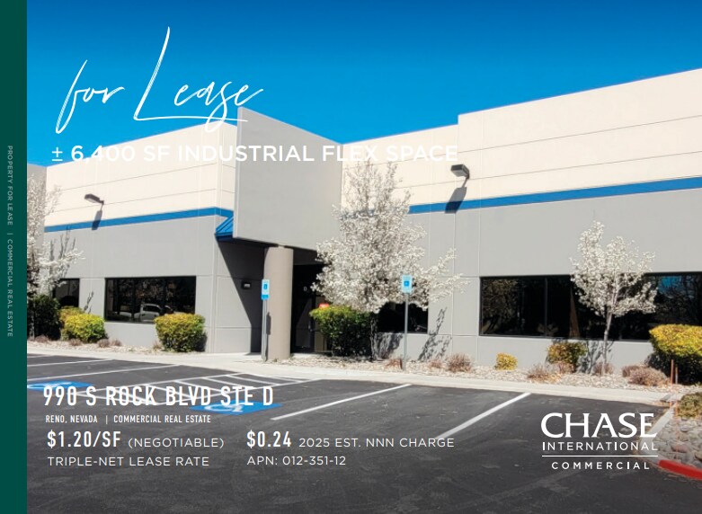 Primary Photo Of 990 S Rock Blvd, Reno Warehouse For Lease