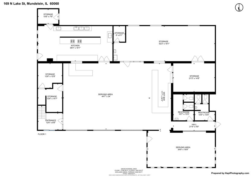 More Photos Of 169 N Seymour Ave, Mundelein Restaurant For Sale