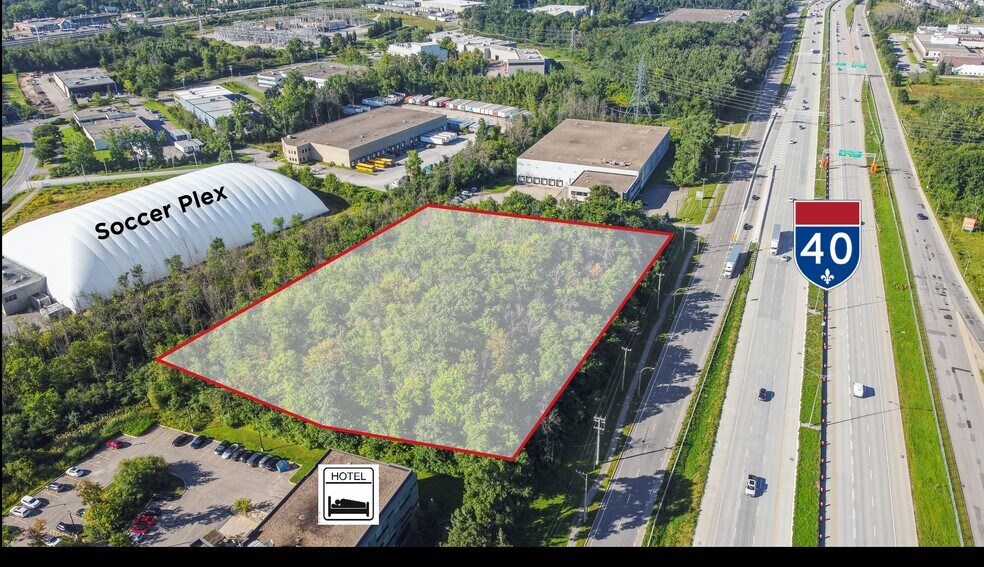 More Photos Of Hwy Trans-Canada, Baie-d'Urfé Land For Lease