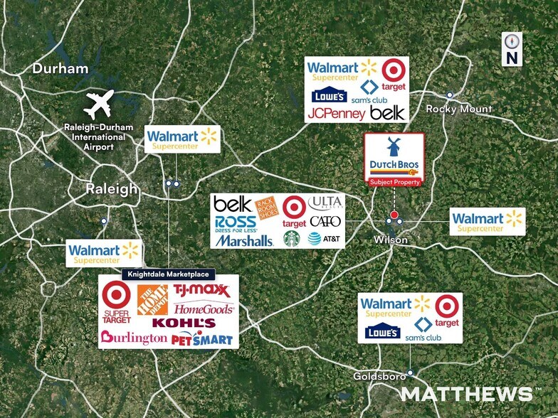 More Photos Of 2901 Raleigh Road Pky W, Wilson General Retail For Sale