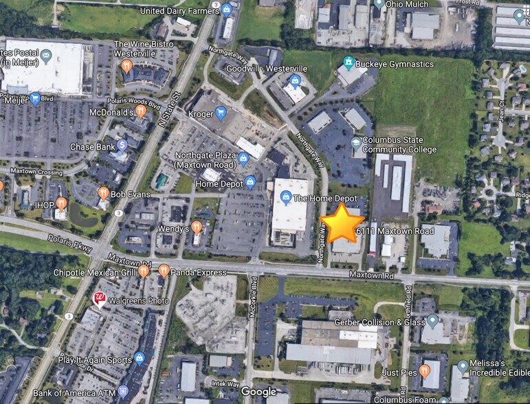 More Photos Of 6111-6117 Maxtown Rd, Westerville Warehouse For Lease