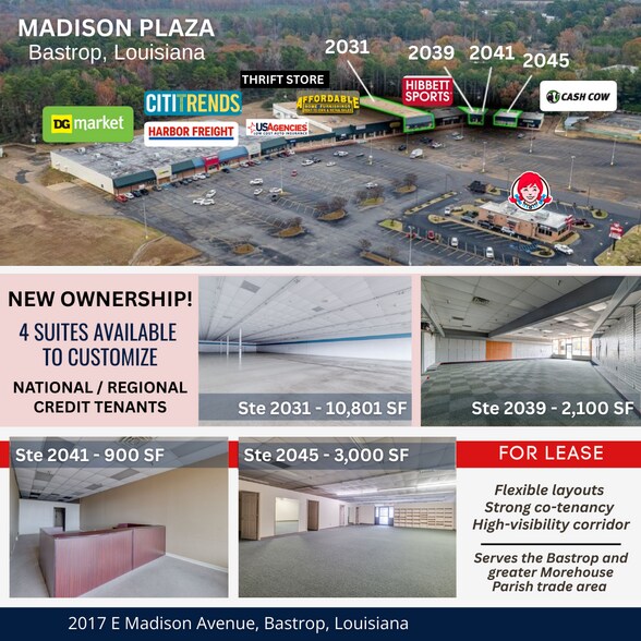 More Photos Of 2031 E Madison Ave, Bastrop General Retail For Lease