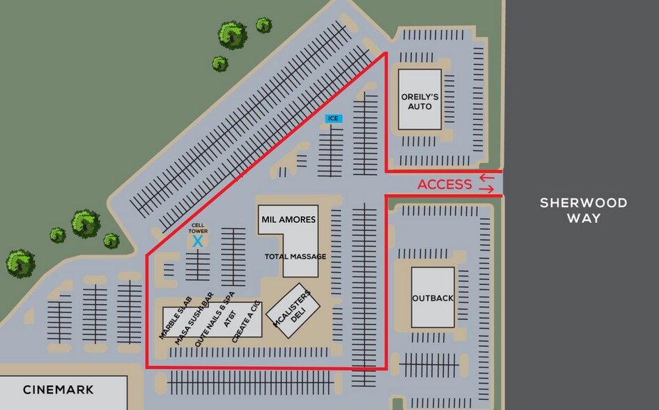 More Photos Of 4509 Sherwood Way, San Angelo General Retail For Sale