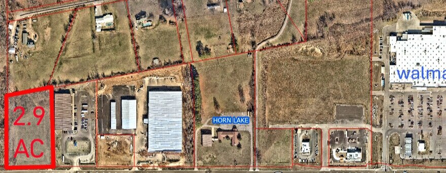 Primary Photo Of 4578 W Goodman Rd, Horn Lake Land For Sale