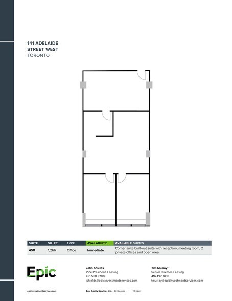 More Photos Of 141 Adelaide St W, Toronto Office For Lease