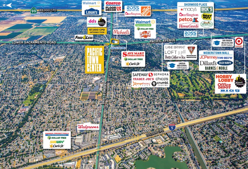 More Photos Of 616-760 W Hammer Ln, Stockton Supermarket For Sale