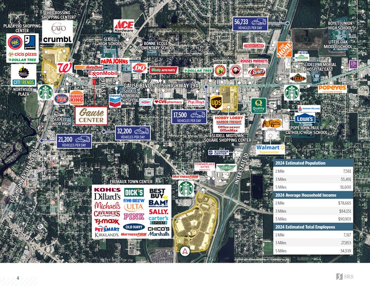 More Photos Of 550 Gause Blvd, Slidell Freestanding For Sale