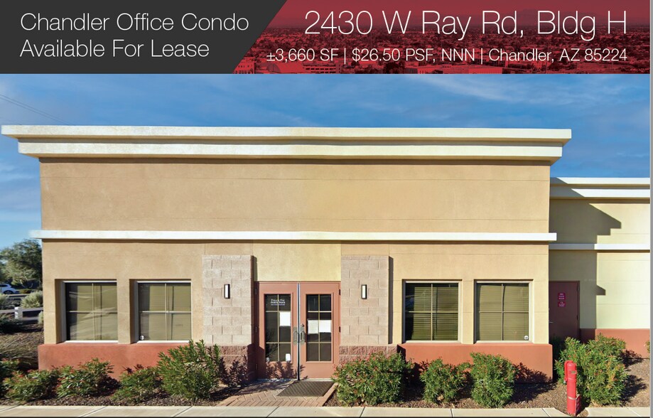 Primary Photo Of 2430 W Ray Rd, Chandler Office For Lease